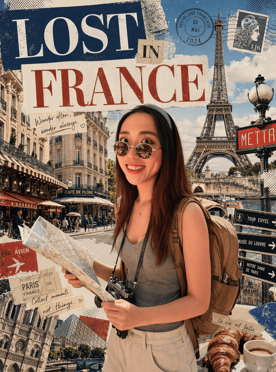 Stylized Travel poster