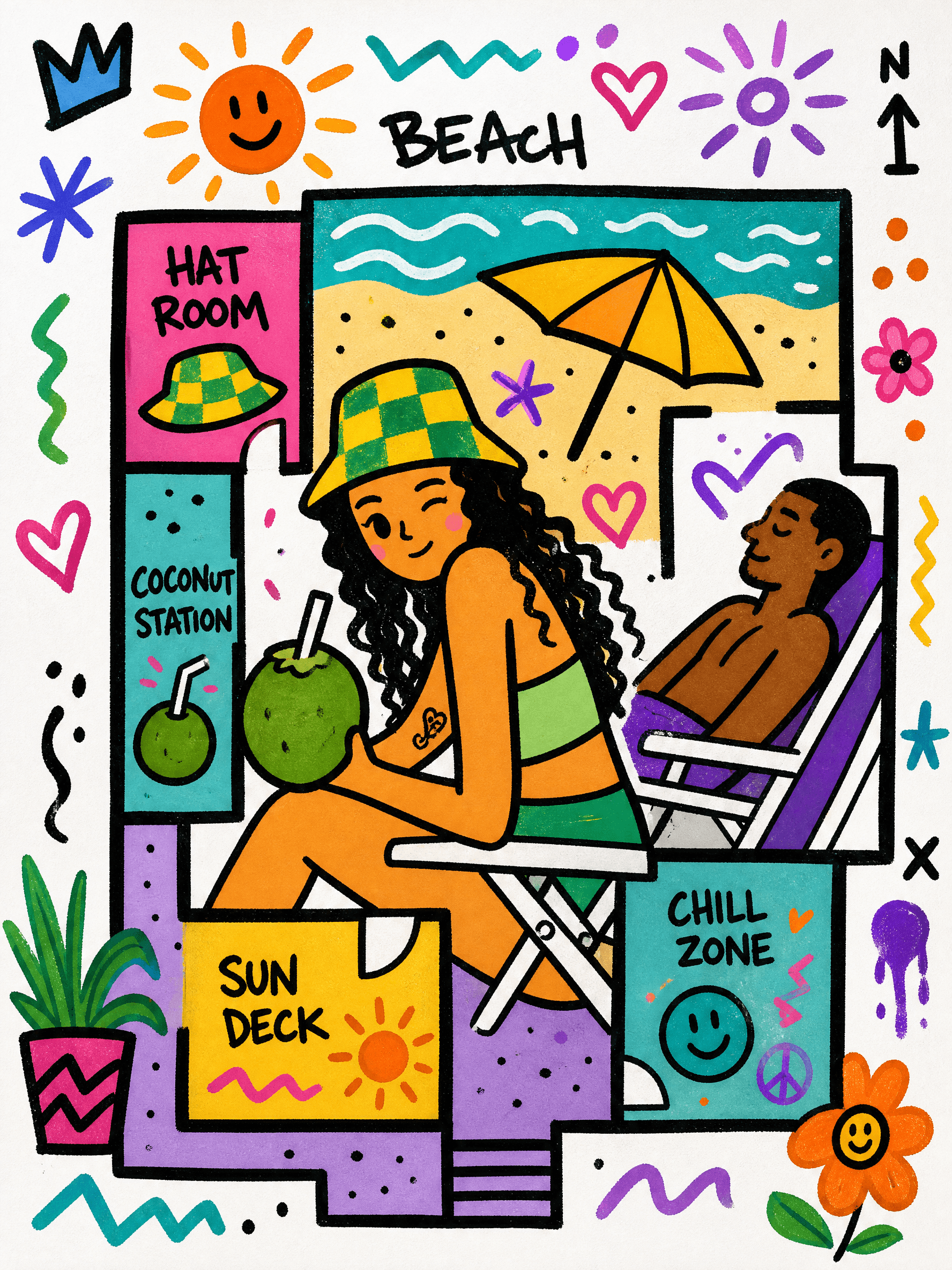 Graffiti illustration