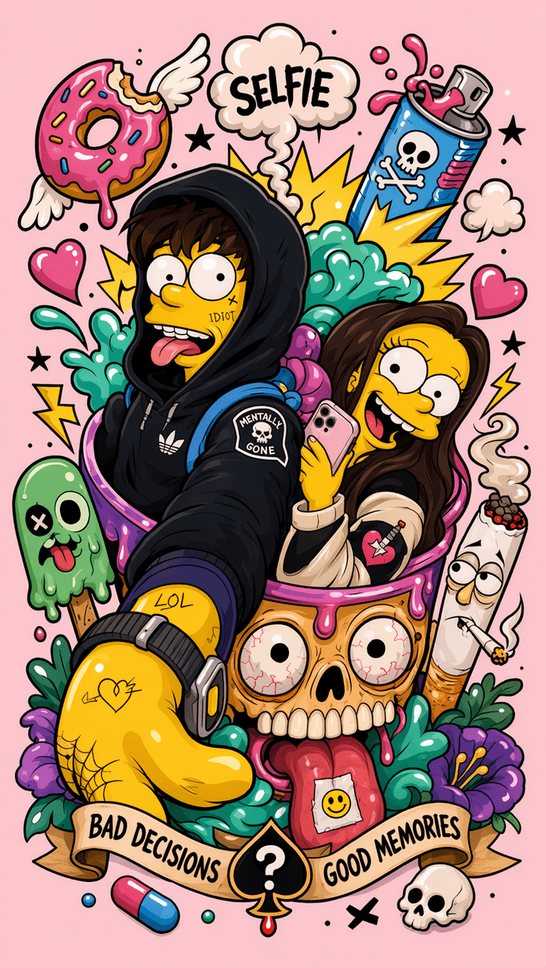 "The Simpsons" parody