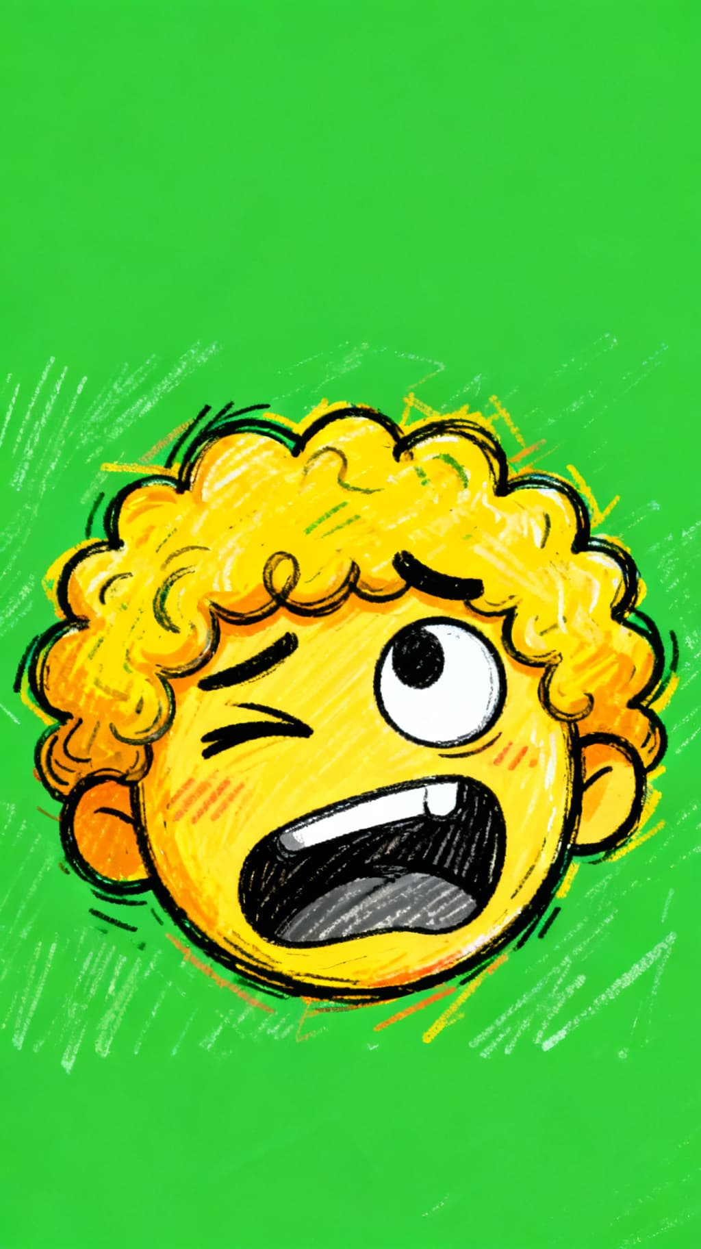 Funny emotion style avatar