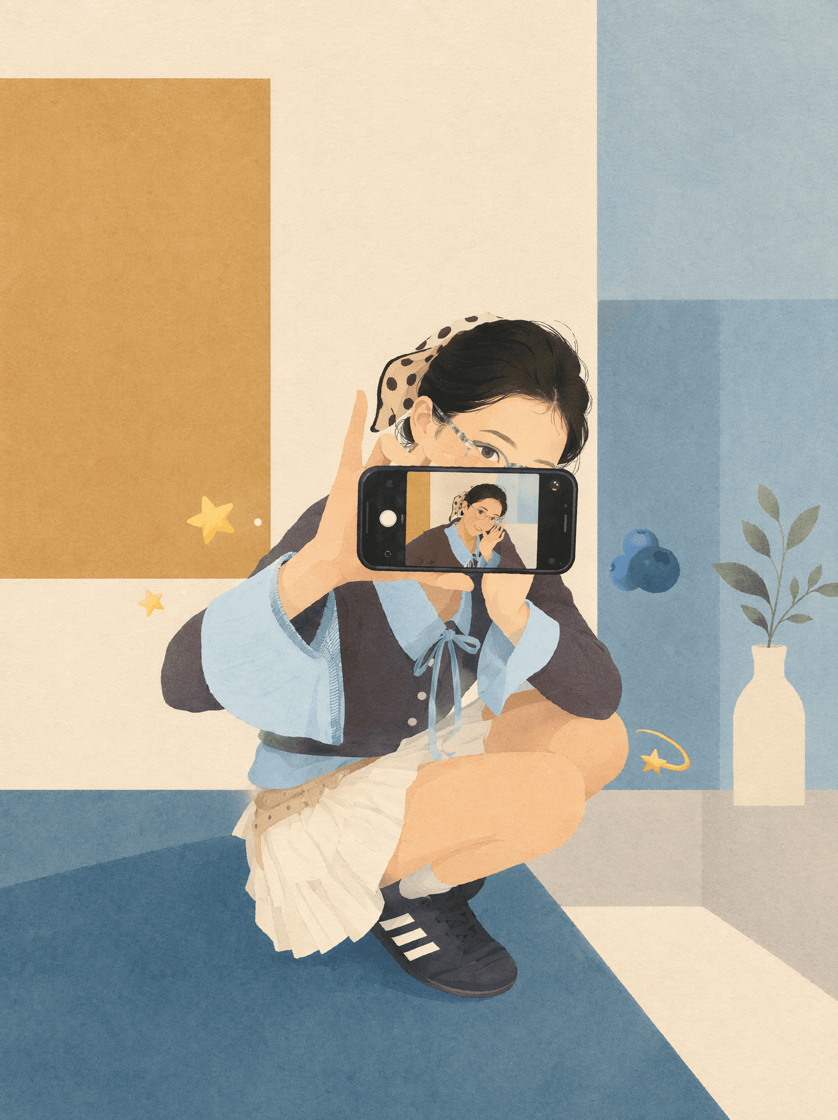 modern graphic illustration