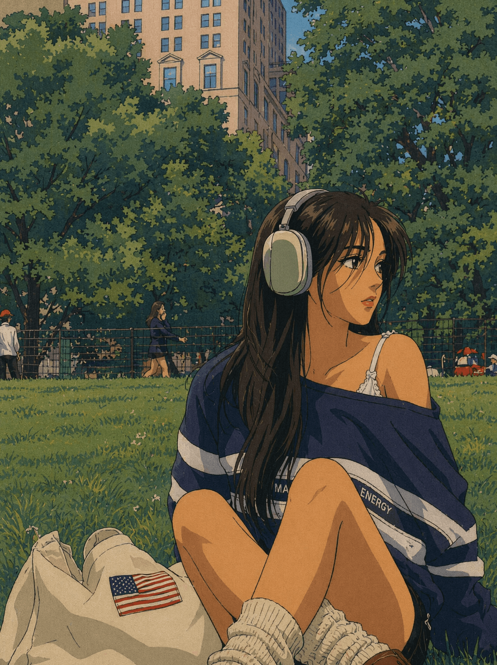 90s anime style