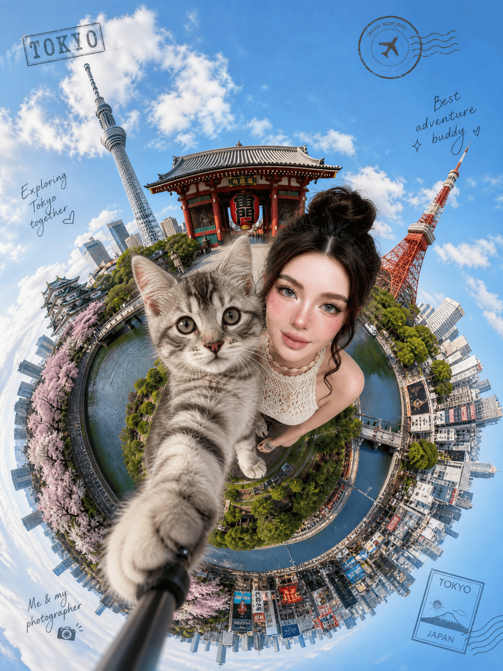 Pet Travel Selfie