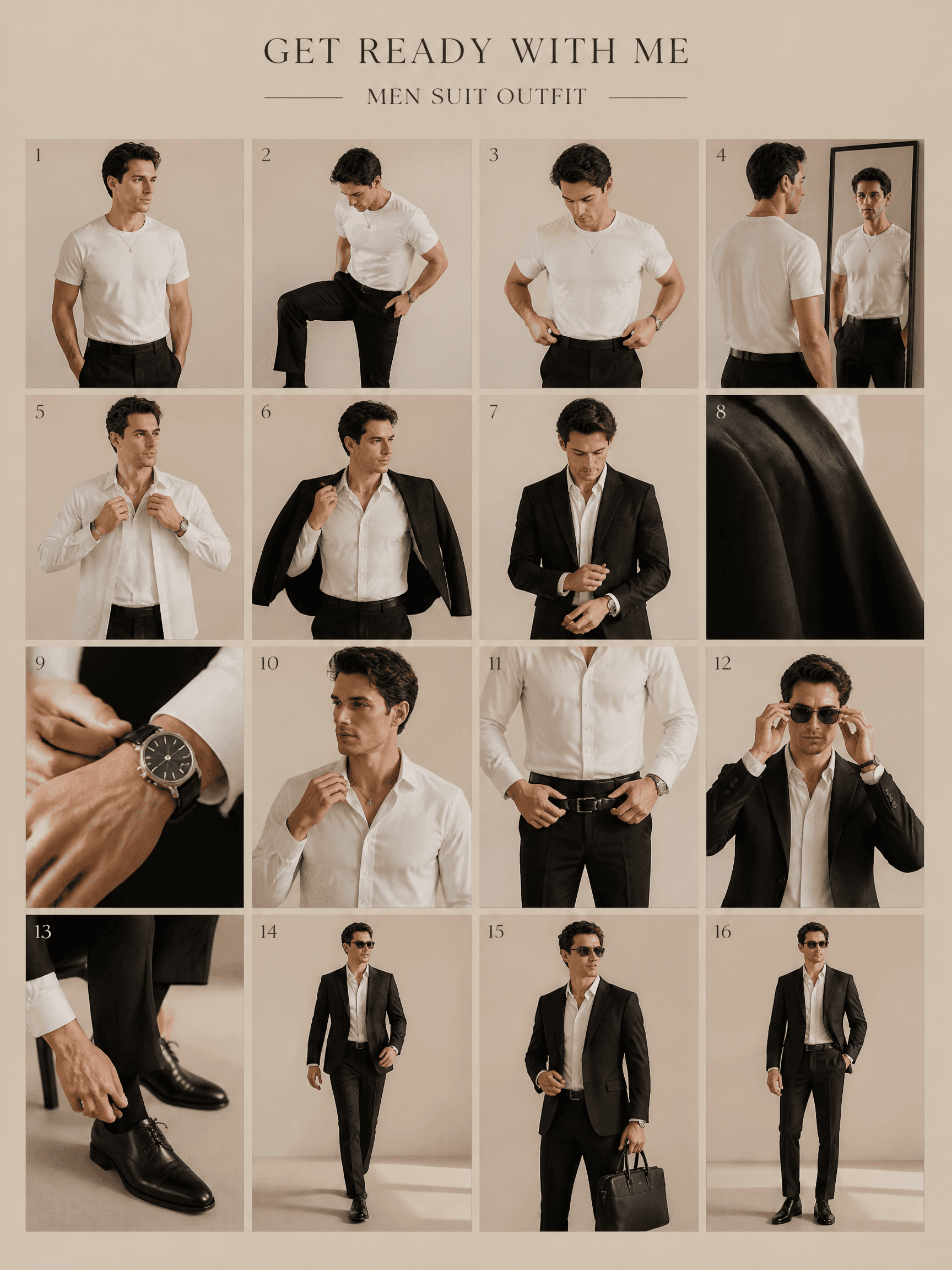 Men’s Suit Styling storyboard