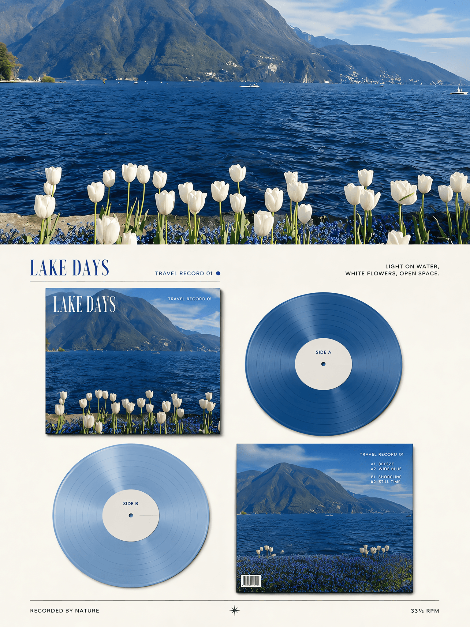 Transform photos to vinyl records