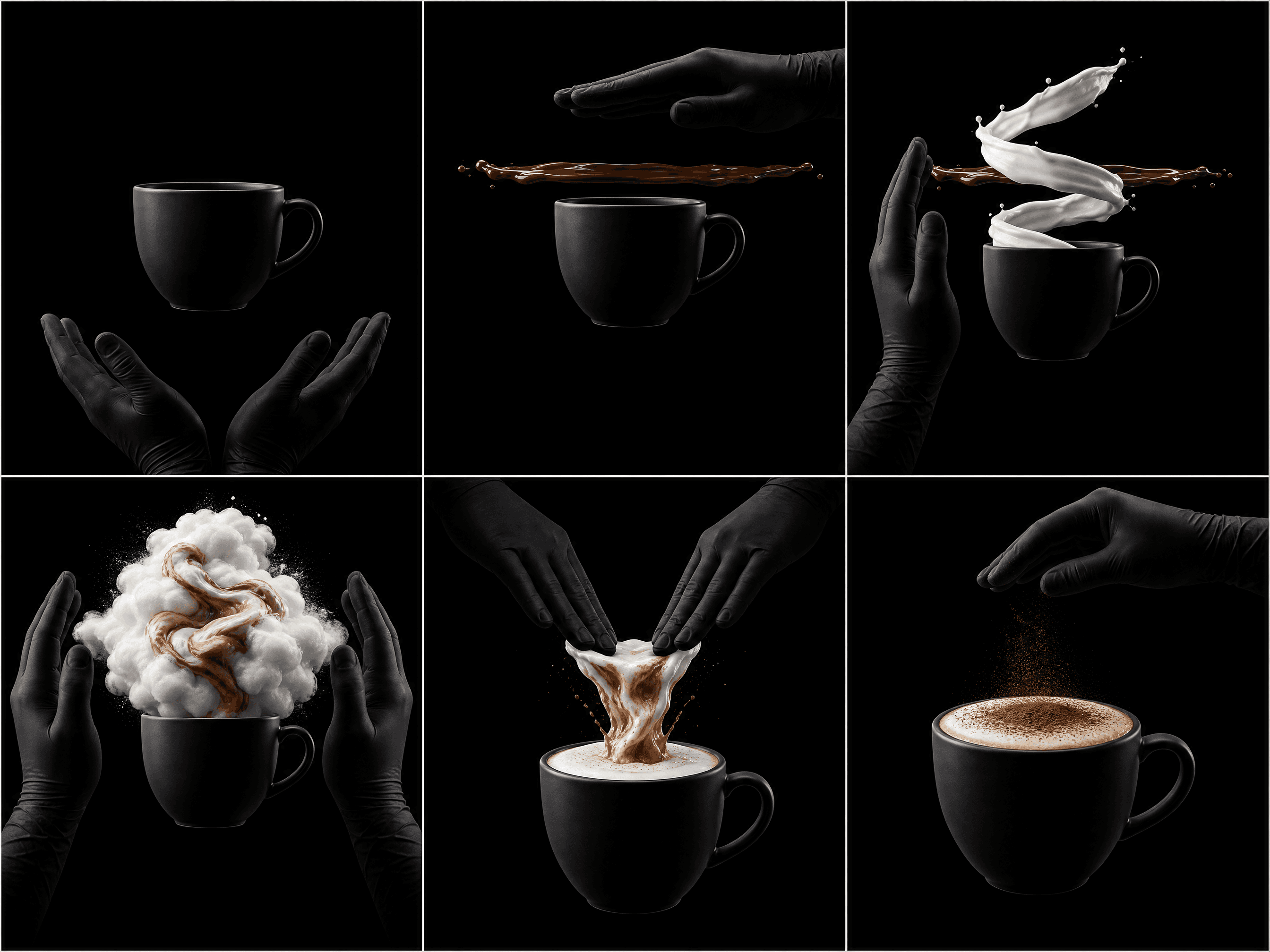 Coffee commercial storyboard