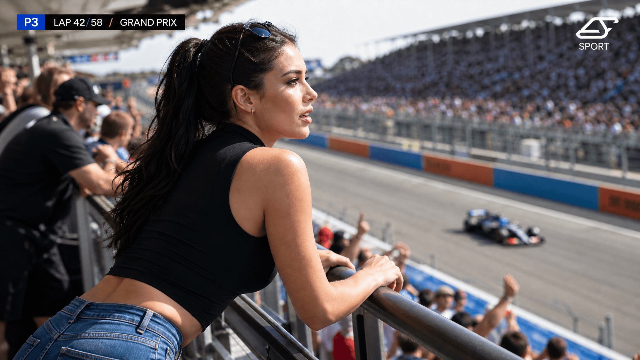 Live broadcast of Formula Racing Grand Prix