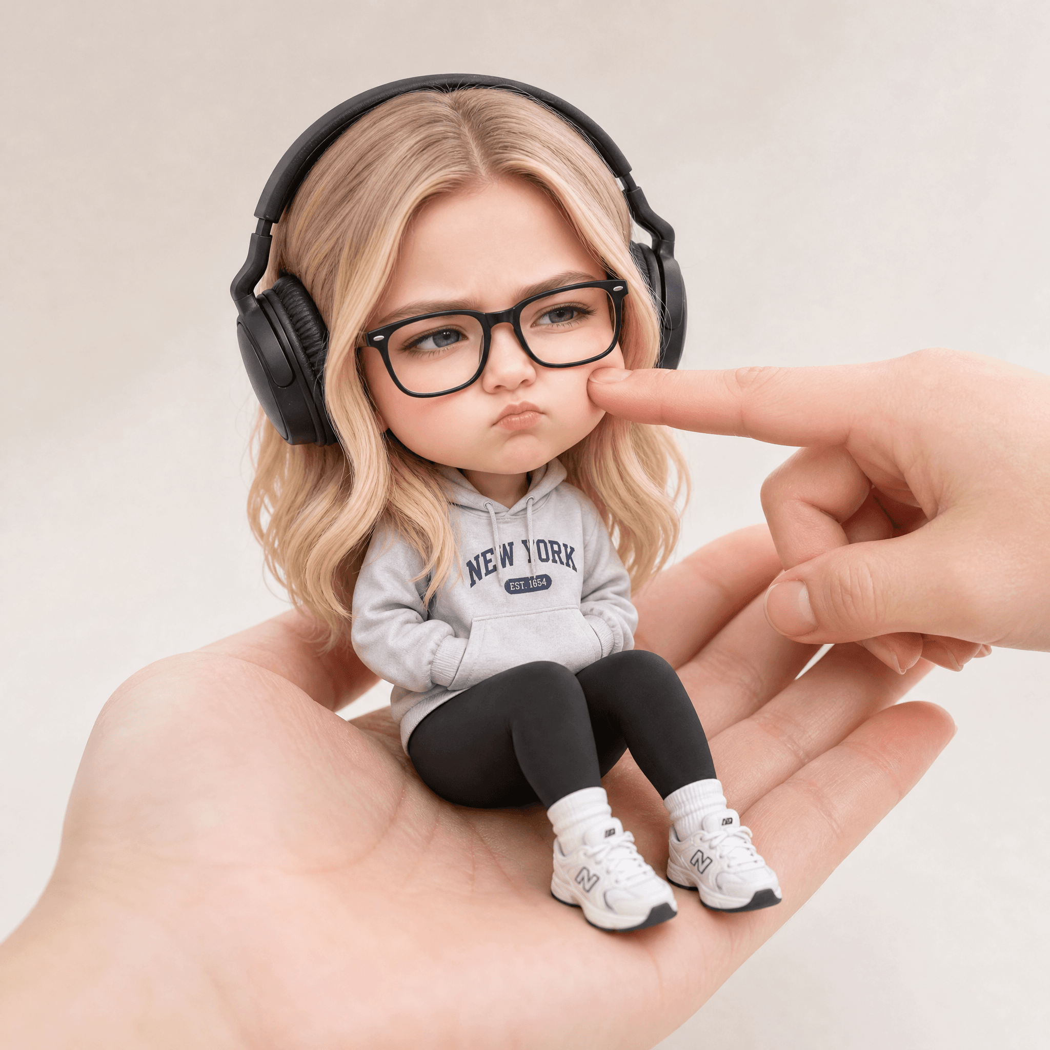 Mini chibi version of the character