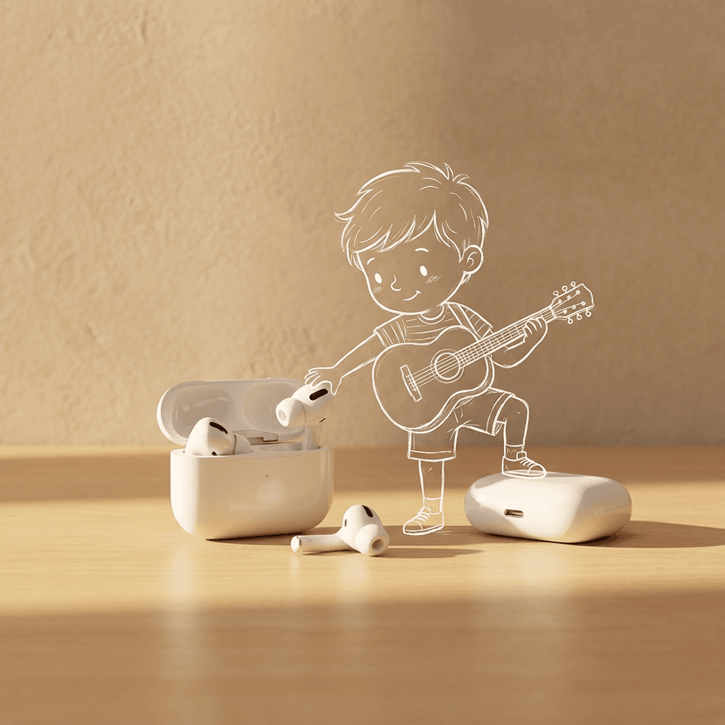 Headphones poster
