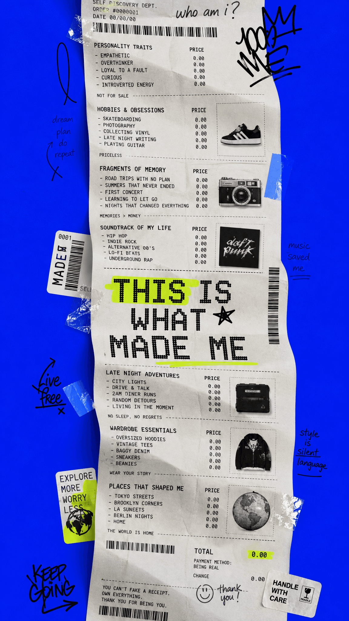Youth culture editorial poster