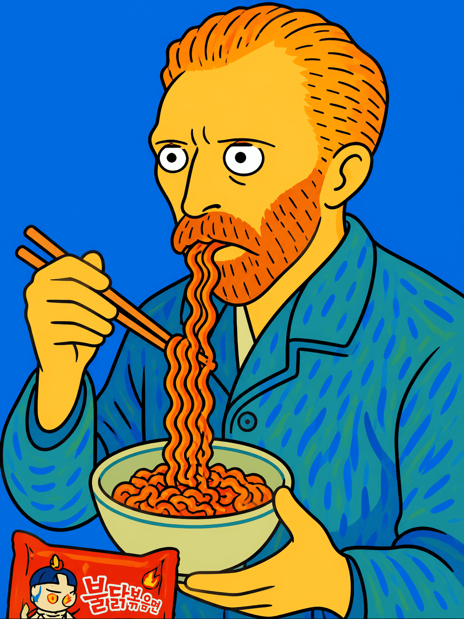 Pop Flat Portrait