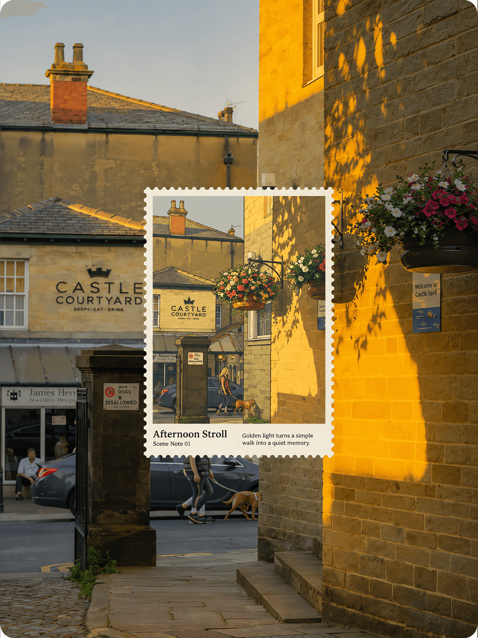 Stamp Scene Window