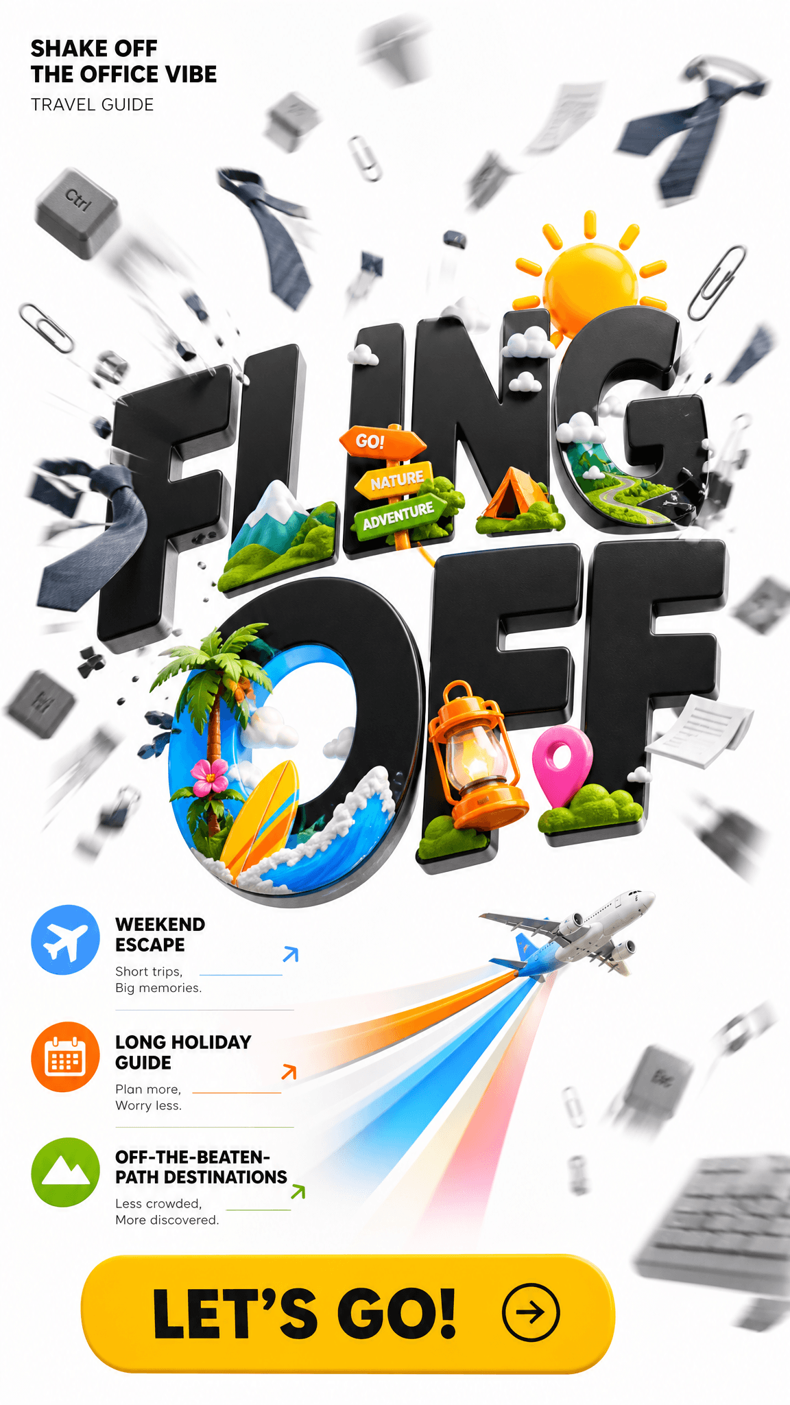Internet Operations 3D Illustration Poster